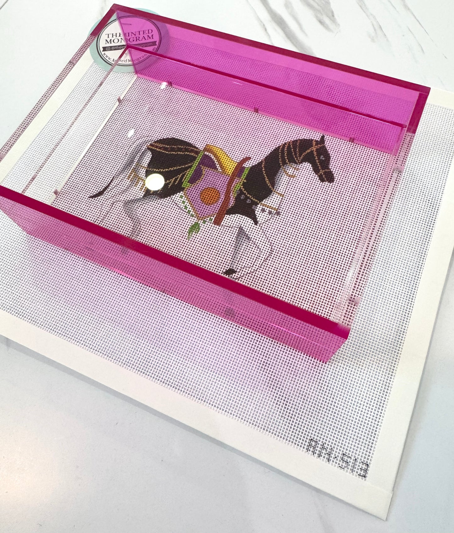 Almost Perfect Sale Dark Pink Magnetic Acrylic Tray