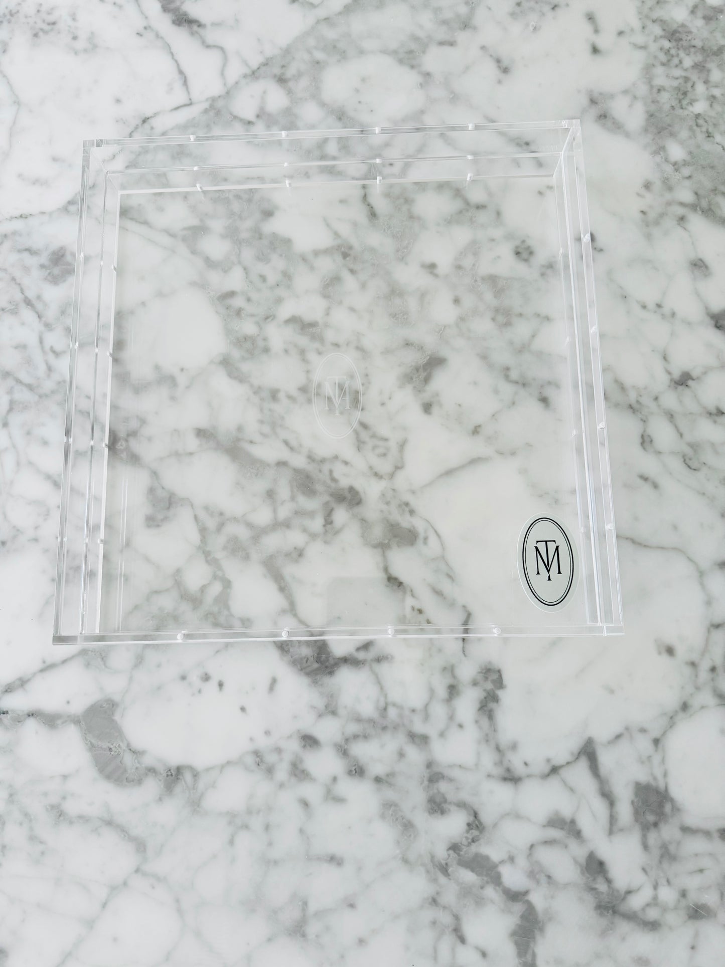 *New Size* 10.25” Square Magnetic Acrylic Tray