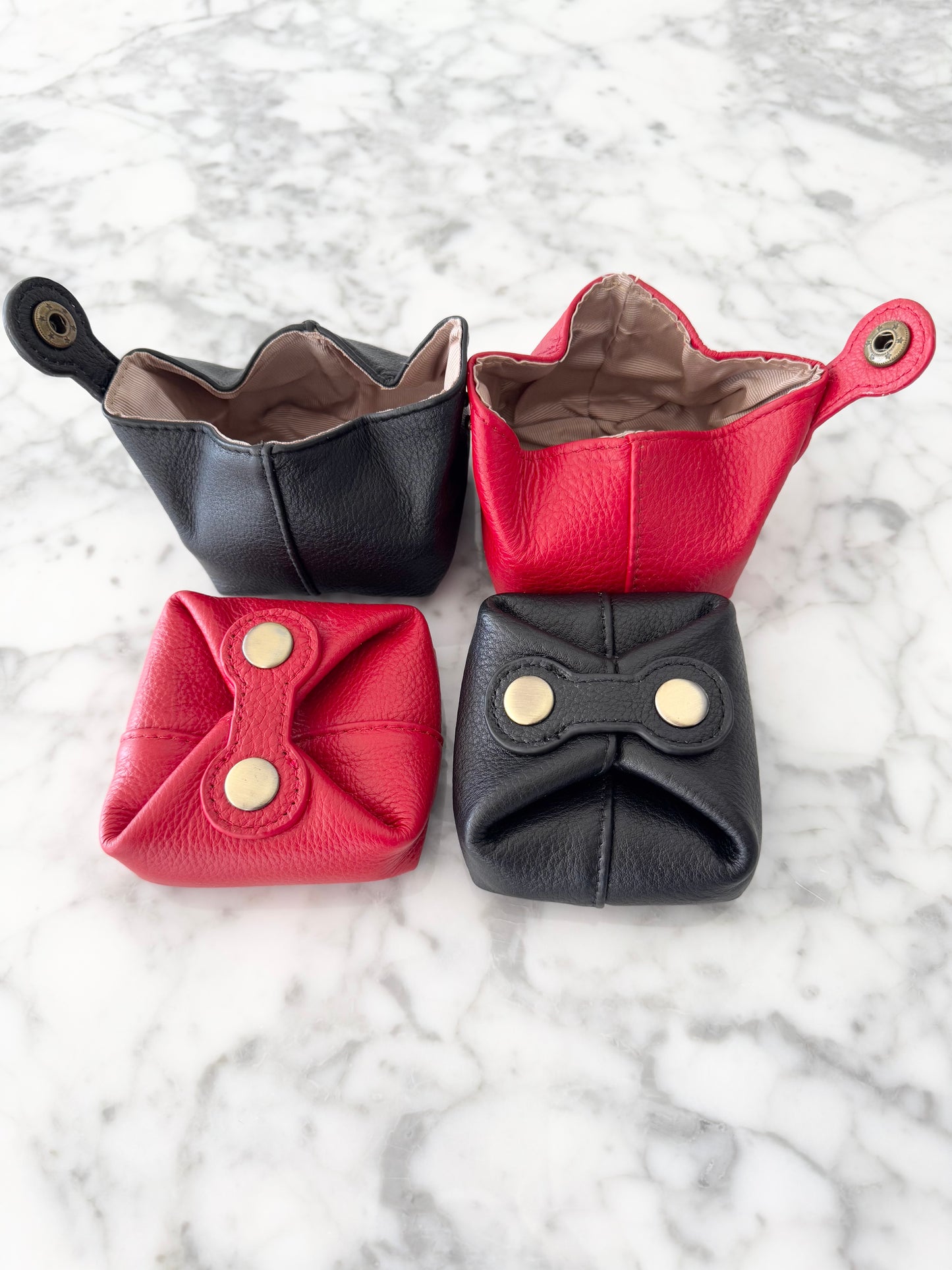 Black Leather ORT Pouch