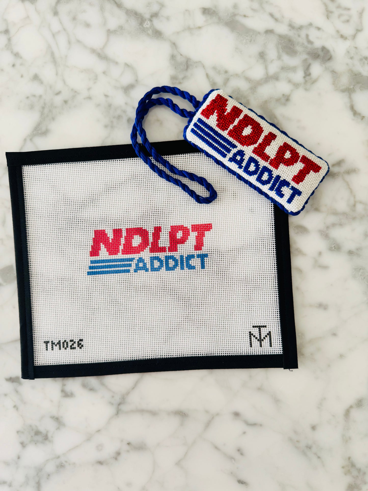 Needlepoint Addict Canvas