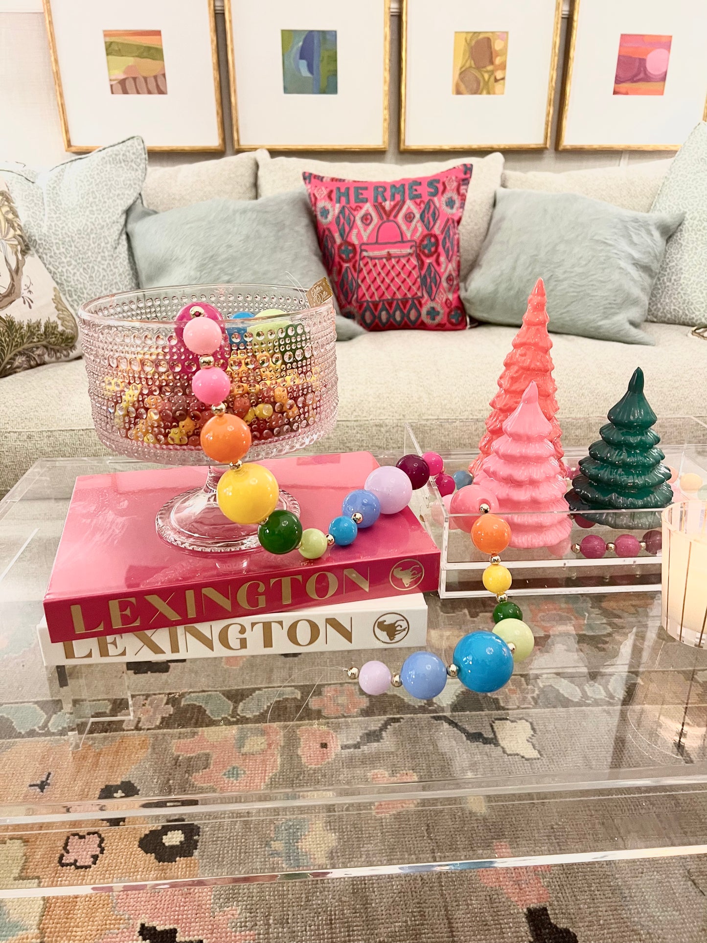 The Bespoke Book Lexington Hot Pink