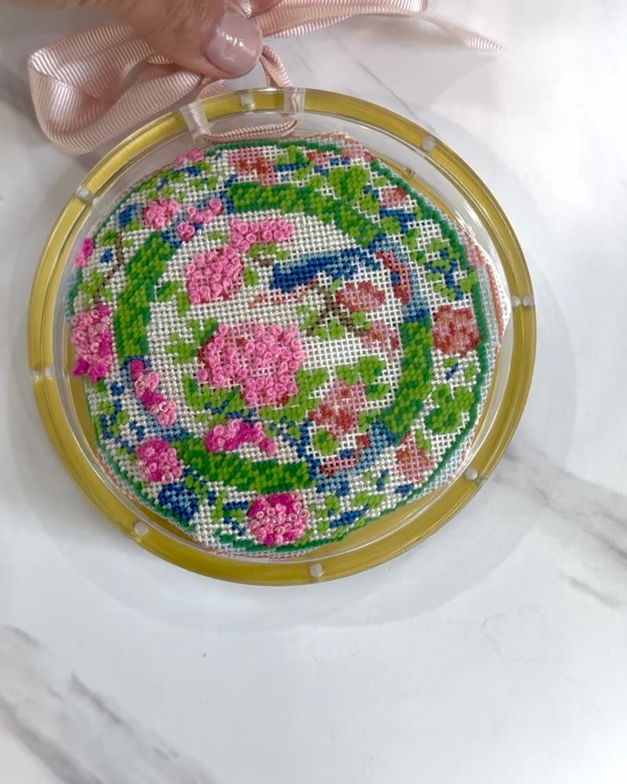 Almost Perfect Sale Acrylic Ornament or Coaster with Gold Back