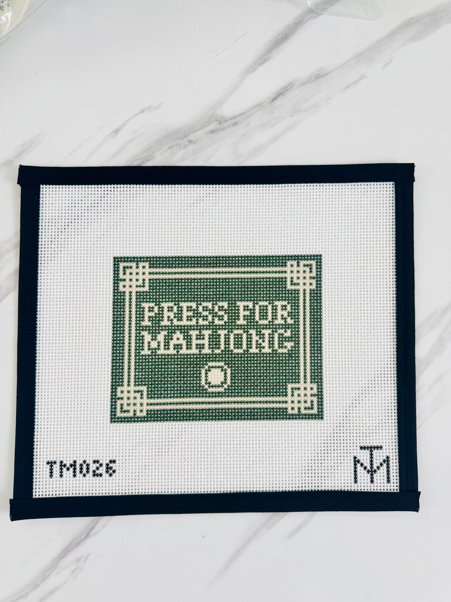 Press For Mahjong Emerald Canvas