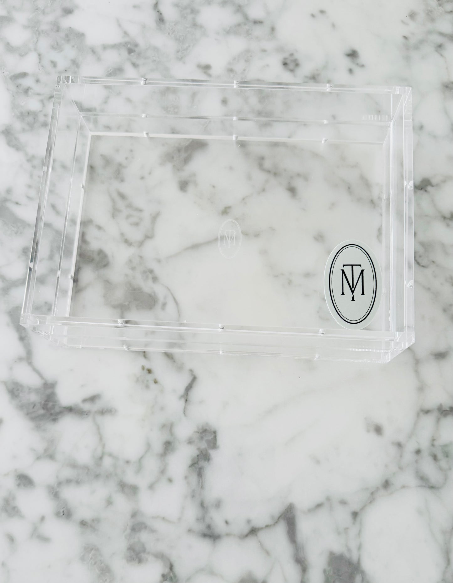 Clear 5x7 Magnetic Acrylic Tray