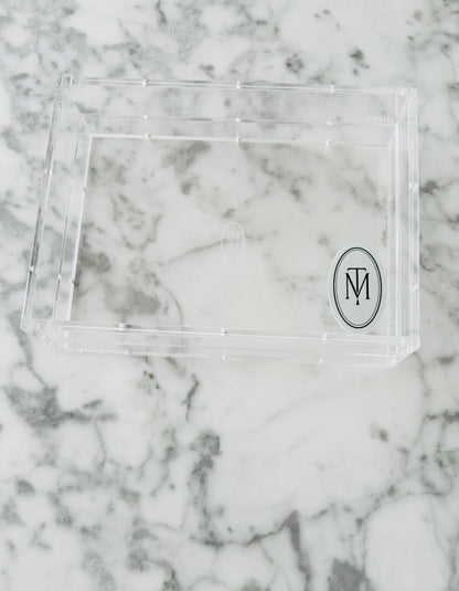 Clear 5x7 Magnetic Acrylic Tray