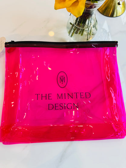 Pink Small Minted Design Project Bag