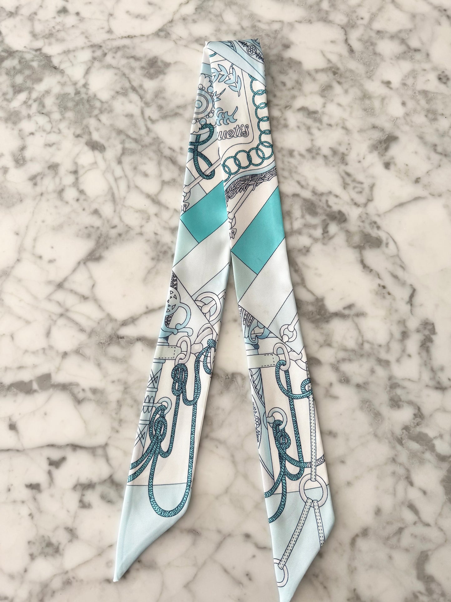 Mint Designer Inspired Scarf