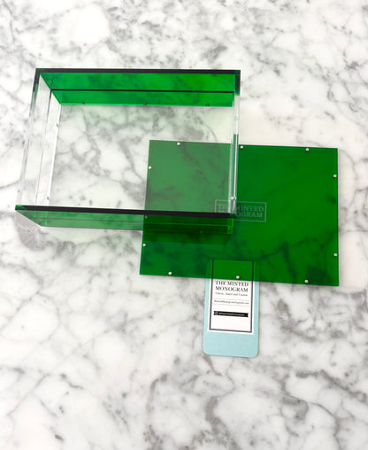 Almost Perfect Sale Dark Green Magnetic Acrylic Tray