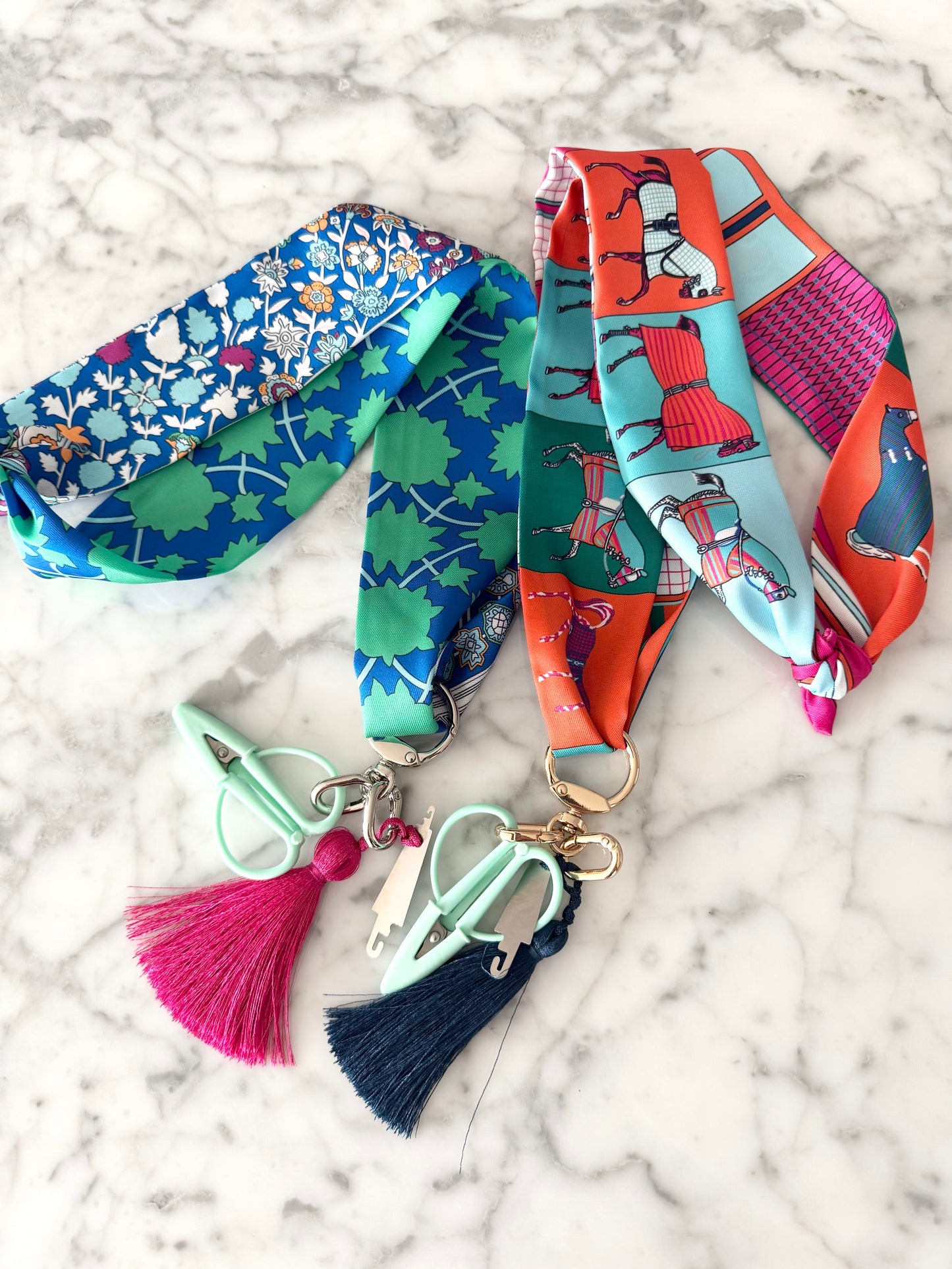 Green multicolor Designer Inspired Scarf