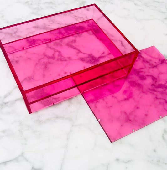 *Limited Edition* La Vie En Rose Magnetic Acrylic Tray