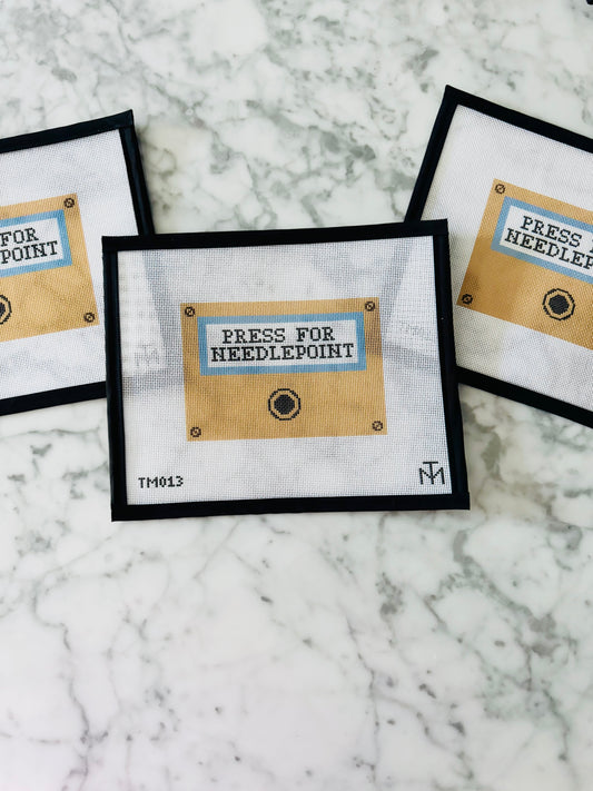 Press For Needlepoint Canvas