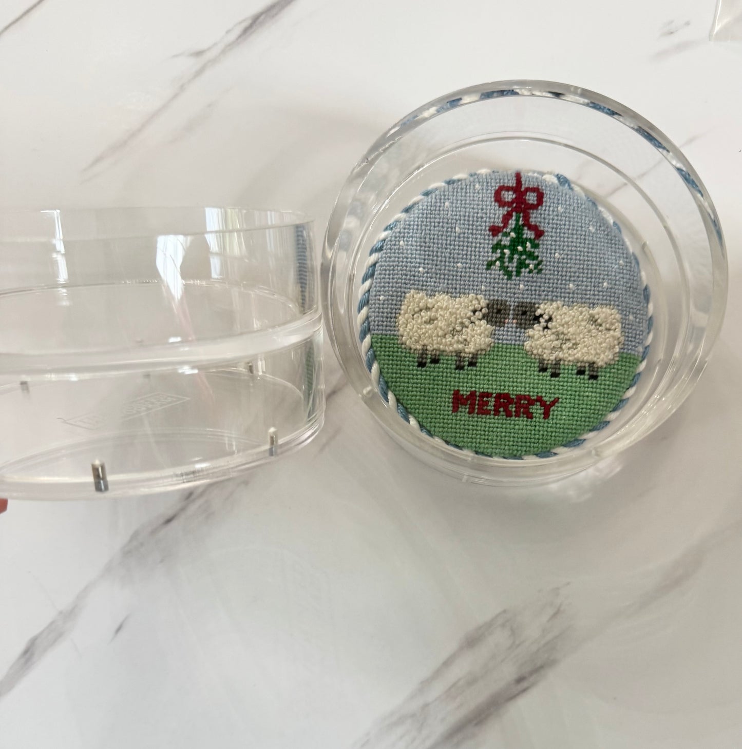 Almost Perfect Sale Acrylic 4.25” Round