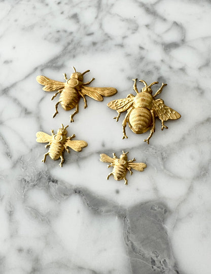 Large Brass Bee