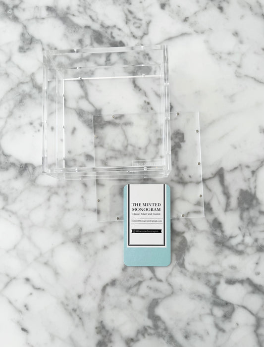 4.25” Square Magnetic Acrylic Tray (wholesale)