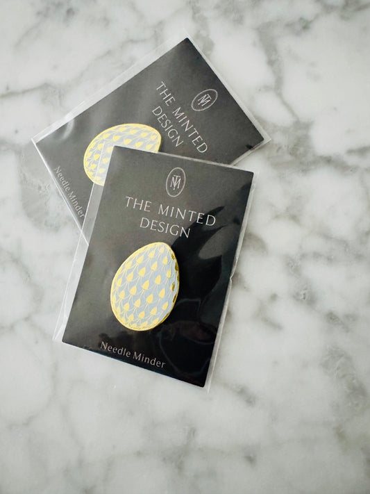 Designer Inspired Egg Needle Minder