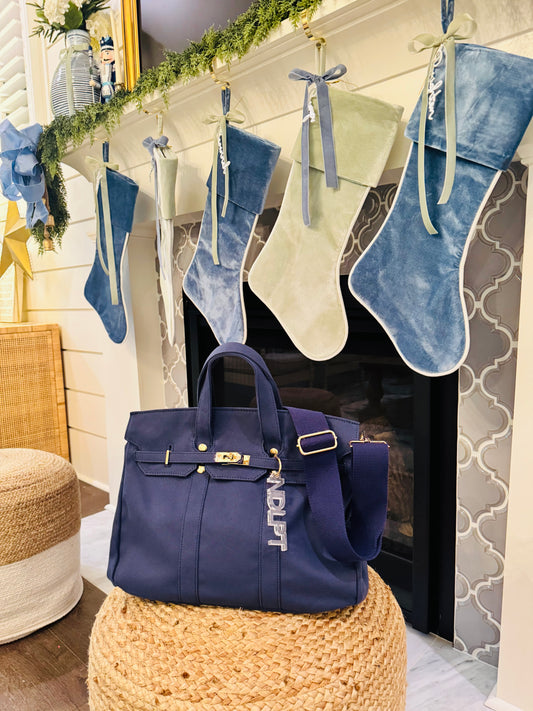 *New* The Heritage Bag in all Navy
