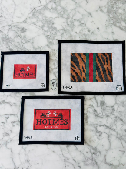 Tiger Print Designer Inspired Canvas