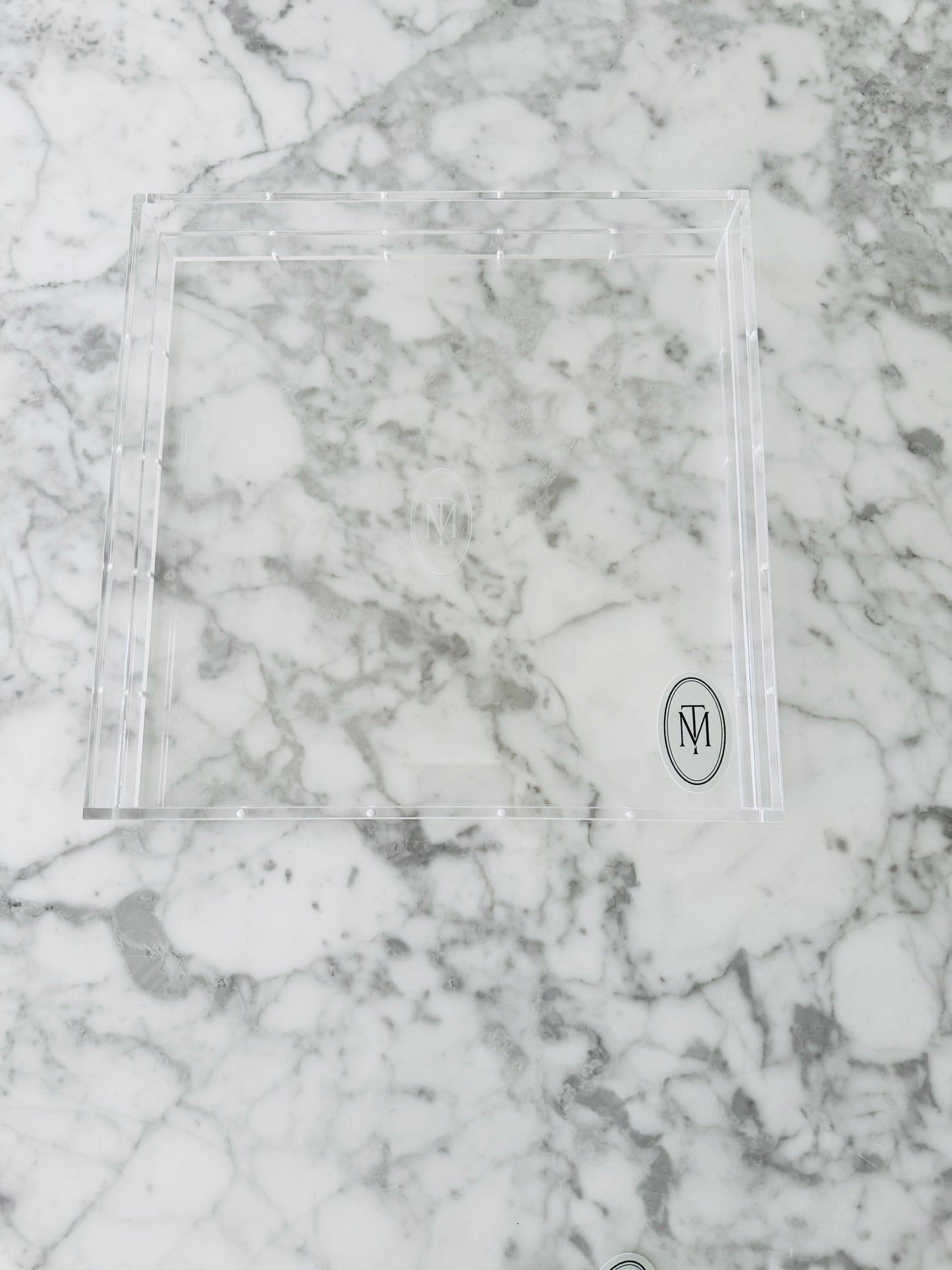 *New Size* 10.25” Square Magnetic Acrylic Tray