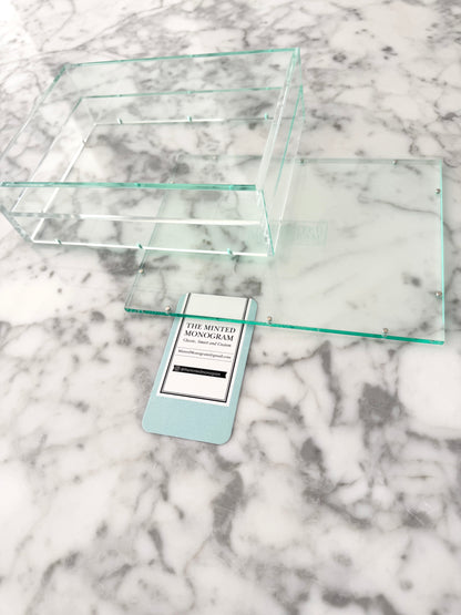 Almost Perfect Sale Teal 5x7 Magnetic Acrylic Tray