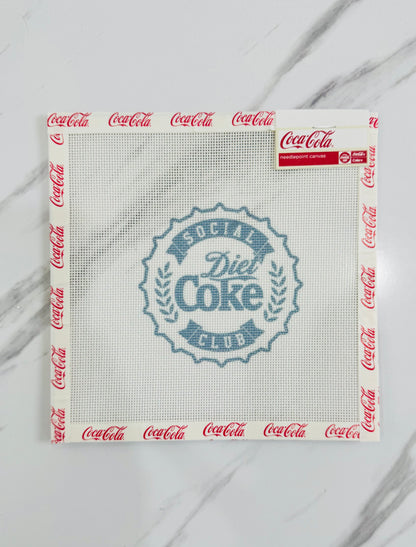 Officially Licensed Diet Coke Social Club Canvas