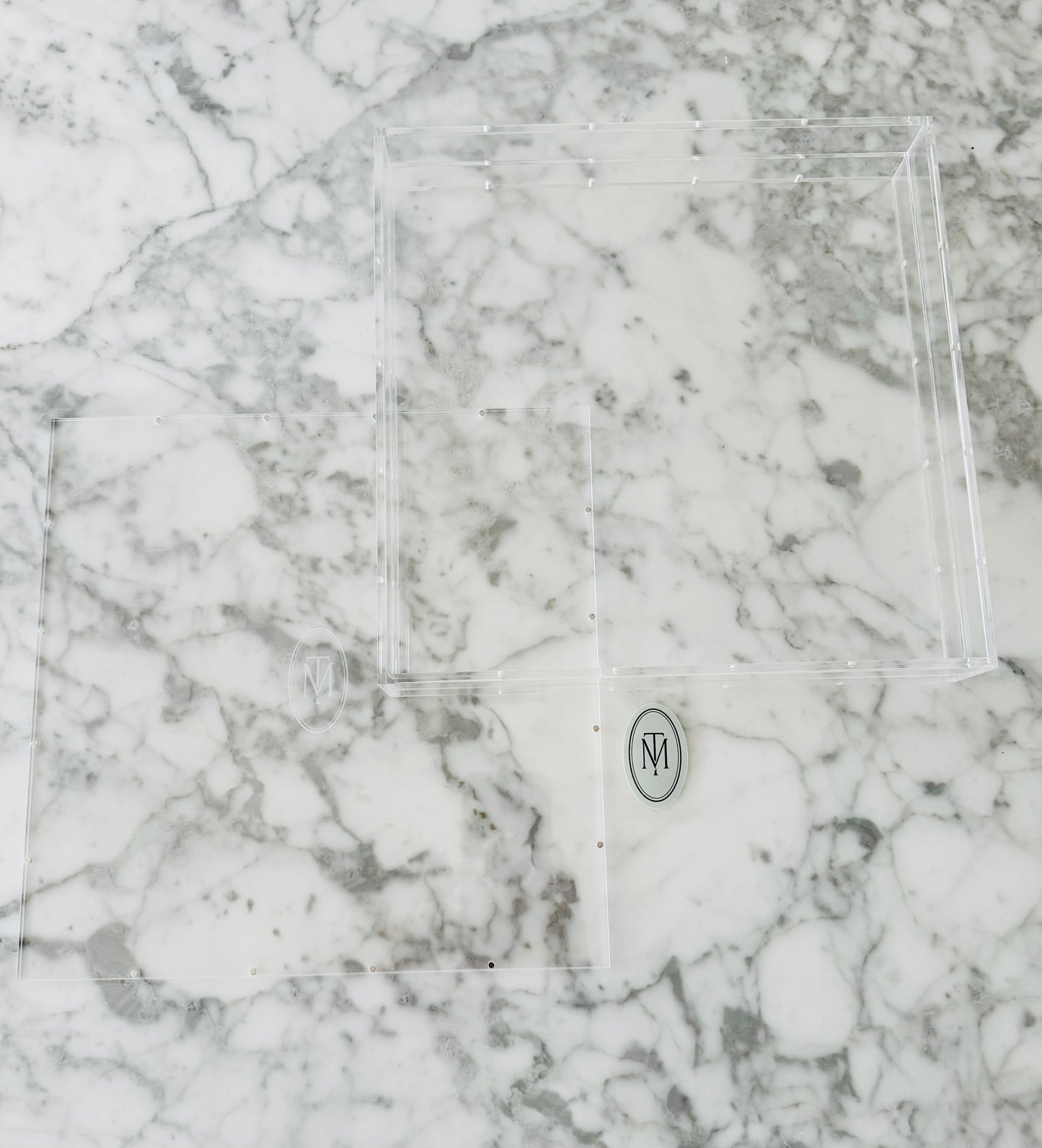 *New Size* 10.25” Square Magnetic Acrylic Tray