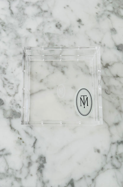 *New Design* 4.25” Square Magnetic Acrylic Tray