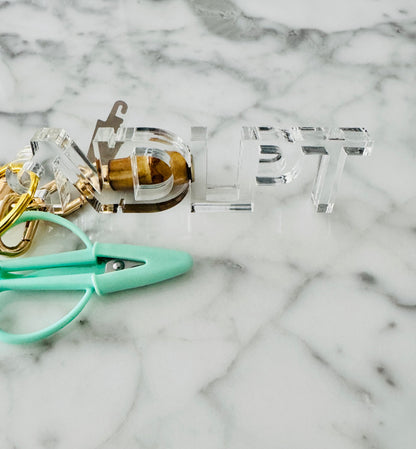 Acrylic NDLPT Keychain or Snip Finder