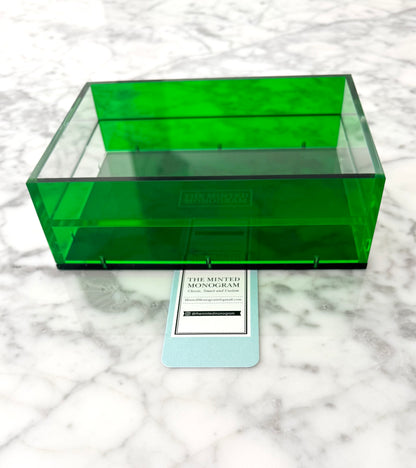 Almost Perfect Sale Dark Green Magnetic Acrylic Tray