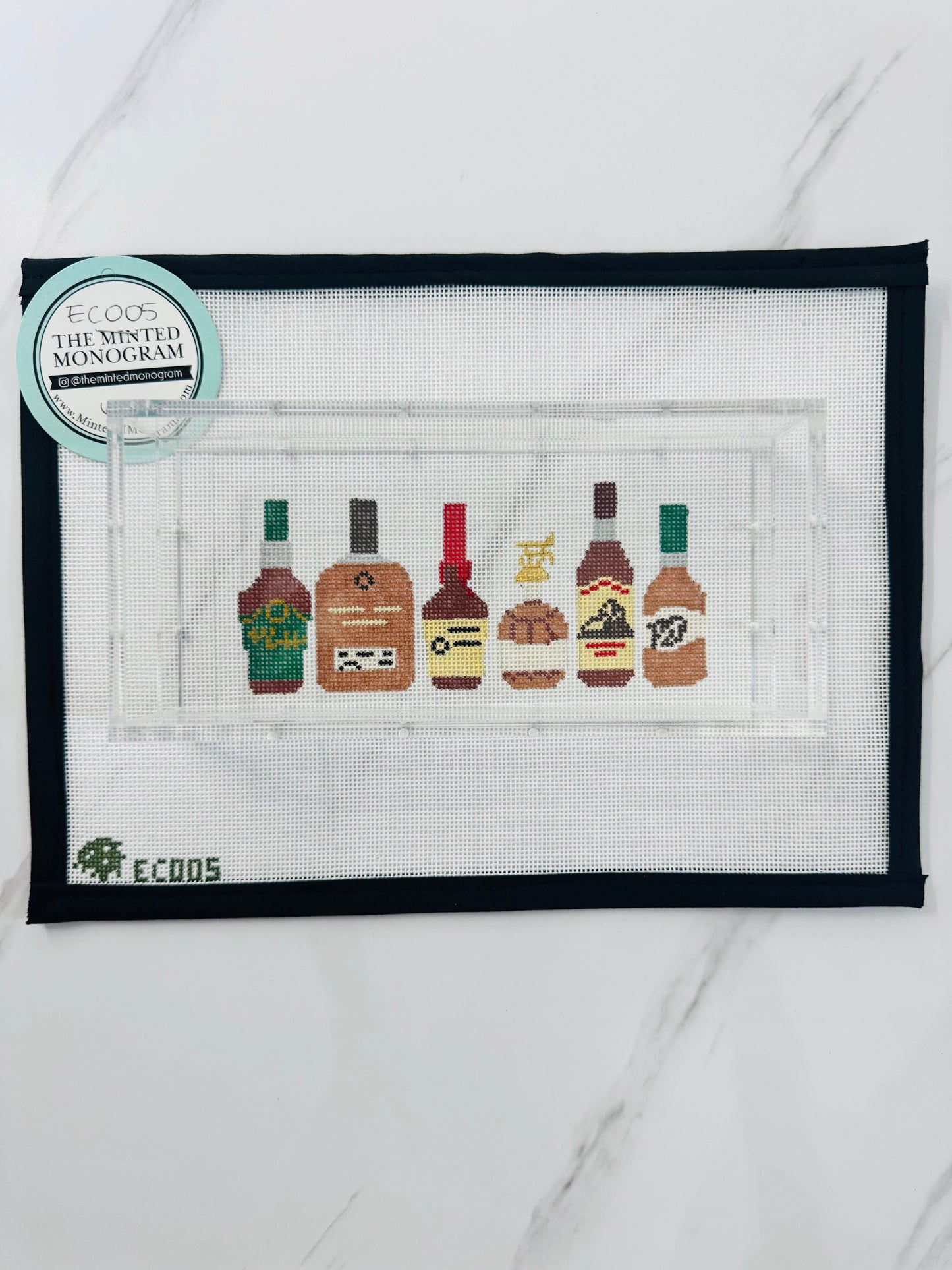 3.5”x 7.5” Clear Magnetic Acrylic Tray