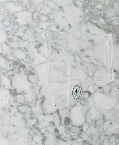 Clear 5x7 Magnetic Acrylic Tray