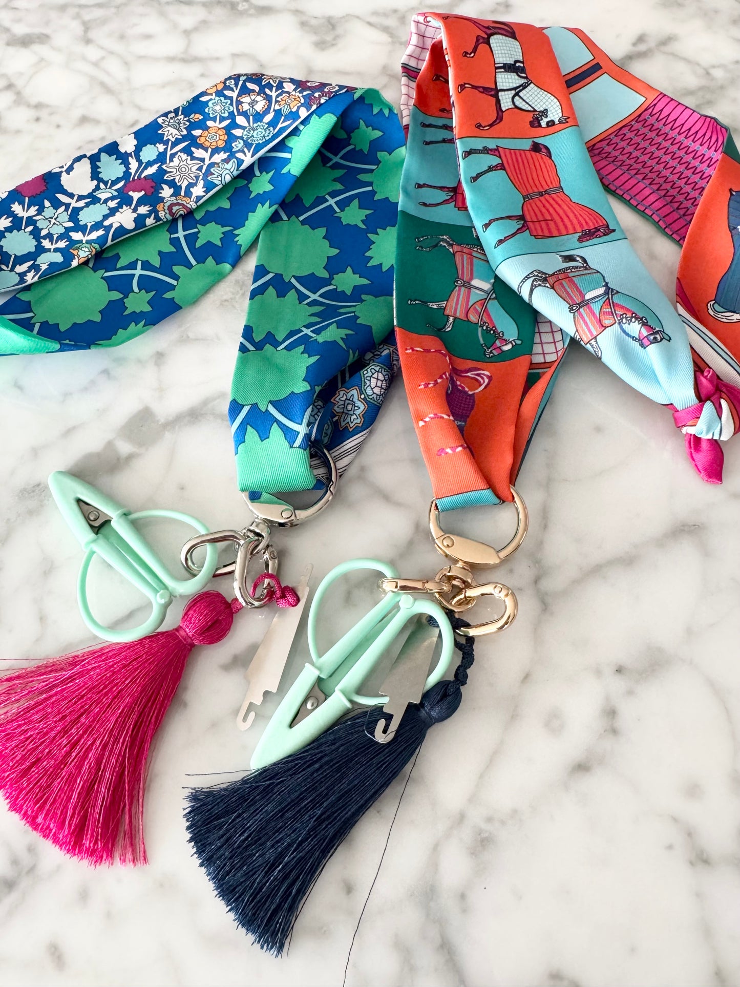 Green multicolor Designer Inspired Scarf