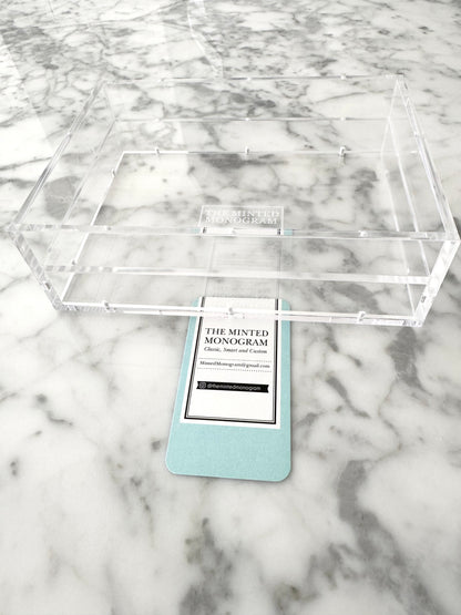 Almost Perfect Sale Clear 5x7 Magnetic Acrylic Tray