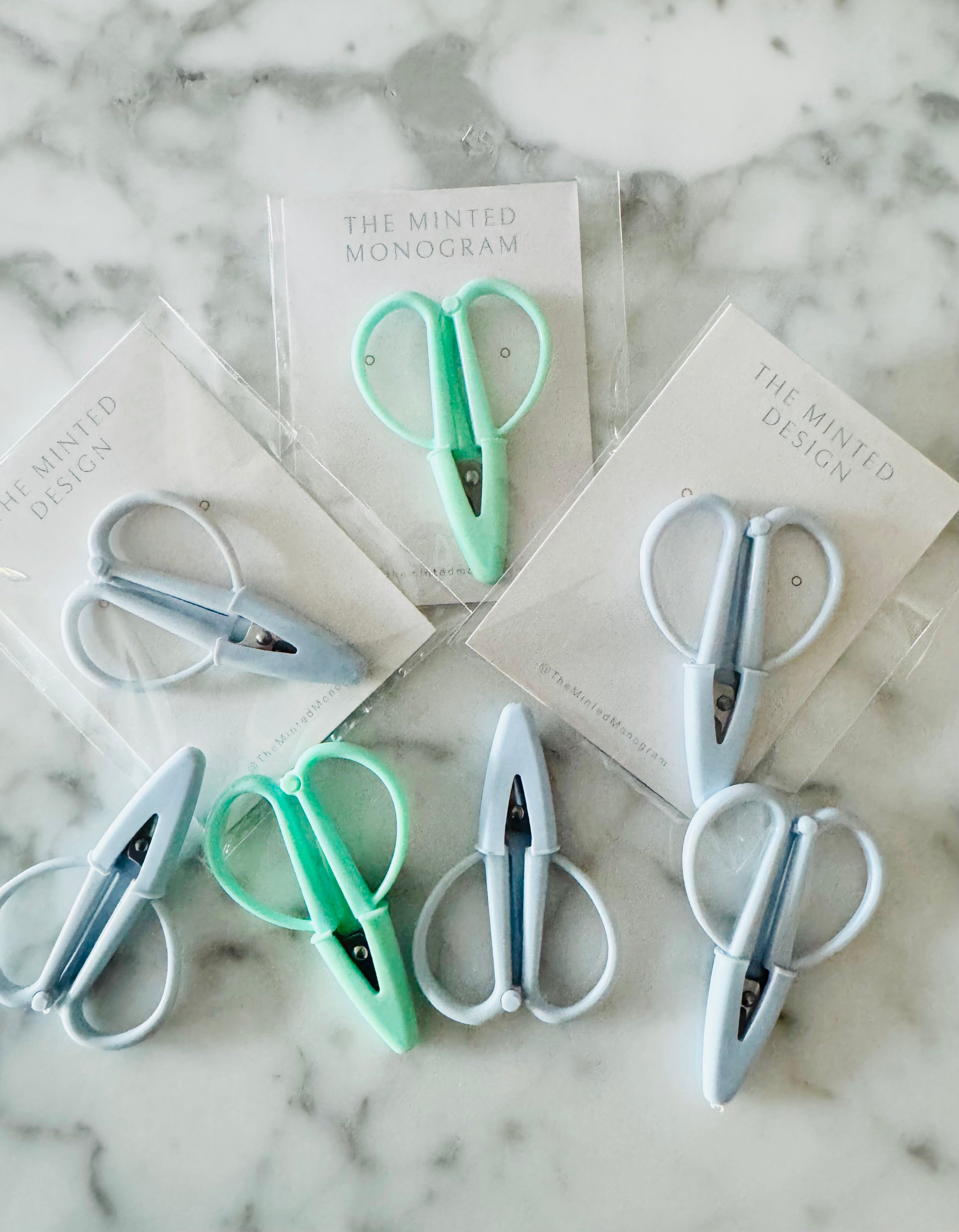 Light Blue snips – The Minted Design