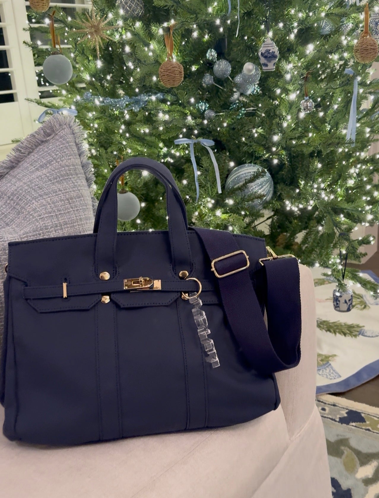 *New* The Heritage Bag in all Navy