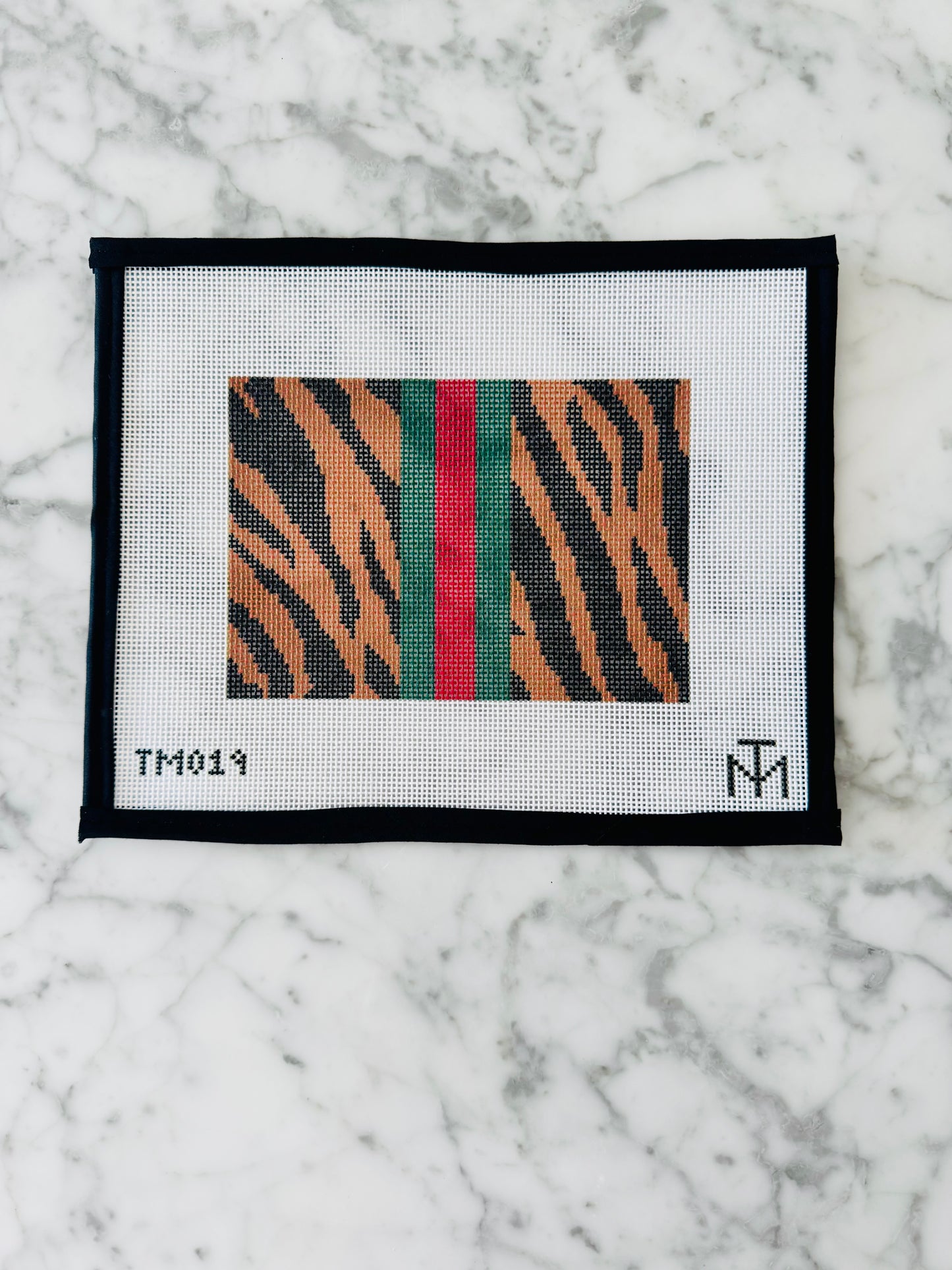 Tiger Print Designer Inspired Canvas