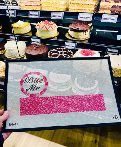 Bite Me 3D Cake Canvas
