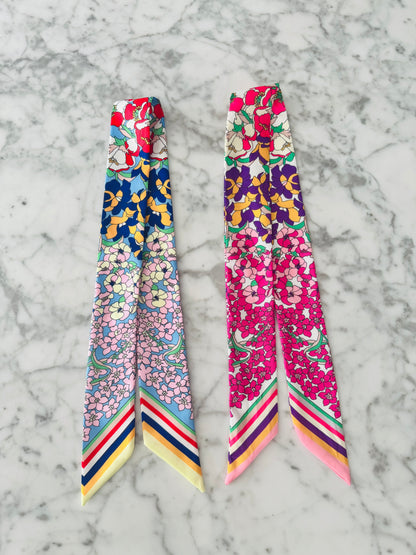 Pink Floral Designer Inspired Scarf