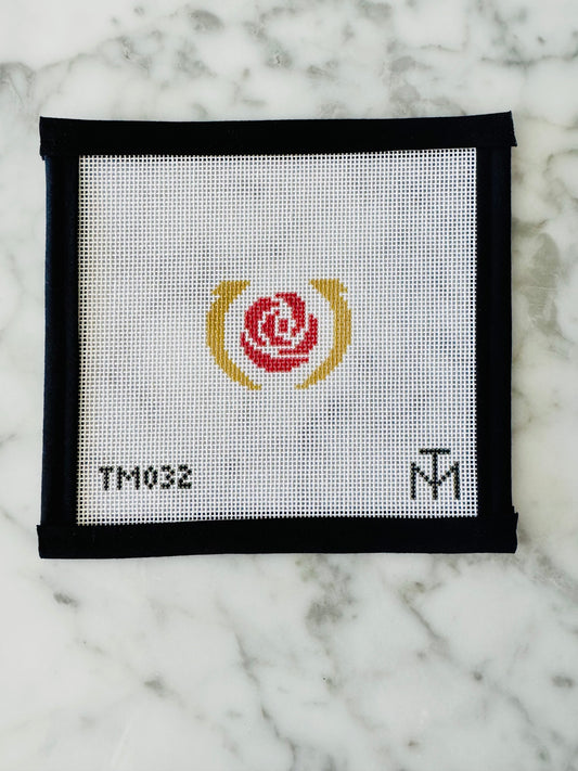 Derby Inspired Bag Tag Canvas