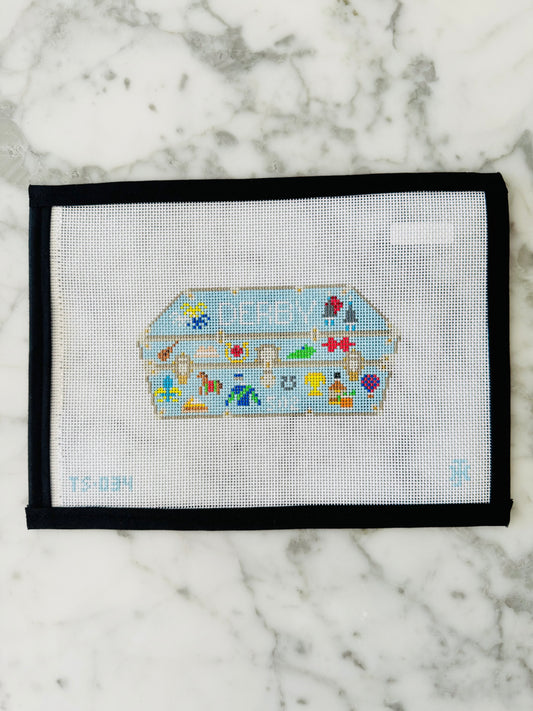 Exclusive Derby Trunk Needlepoint Canvas