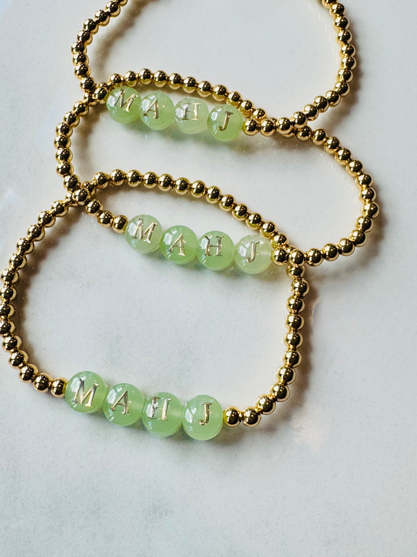 Semi Precious MAHJ Bracelets