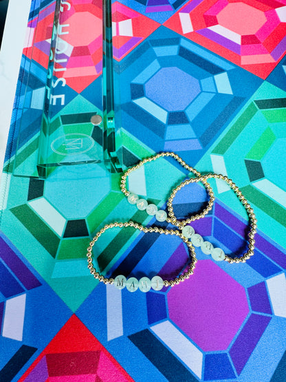 Semi Precious MAHJ Bracelets